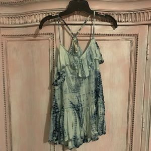 REPOSH Free People Tie Dye Beaty Tank XS